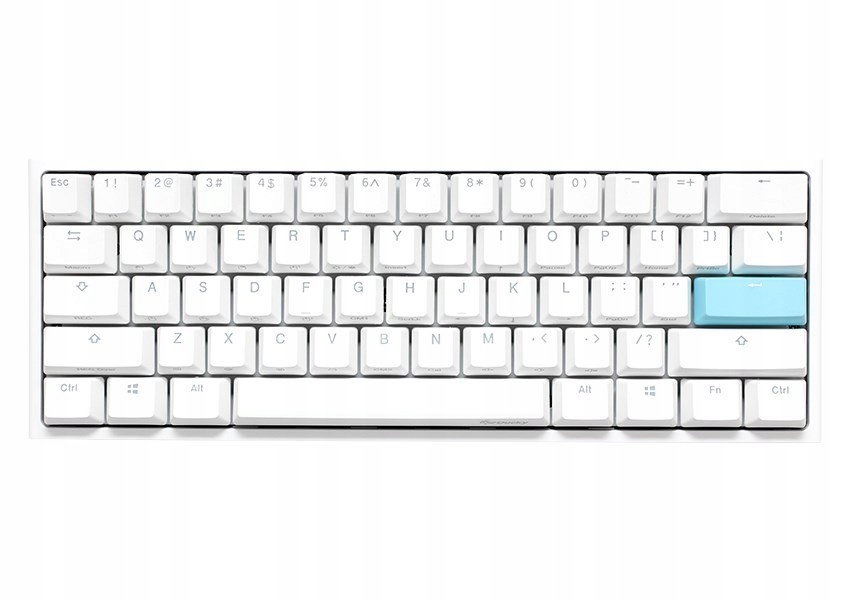 Klawiatura Ducky One 2 Pro Mini White Edition – Idealna dla graczy