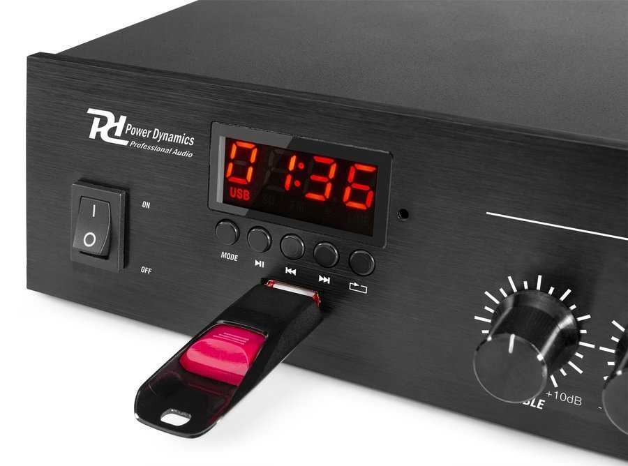 Wbudowany odtwarzacz MP3 i tuner FM