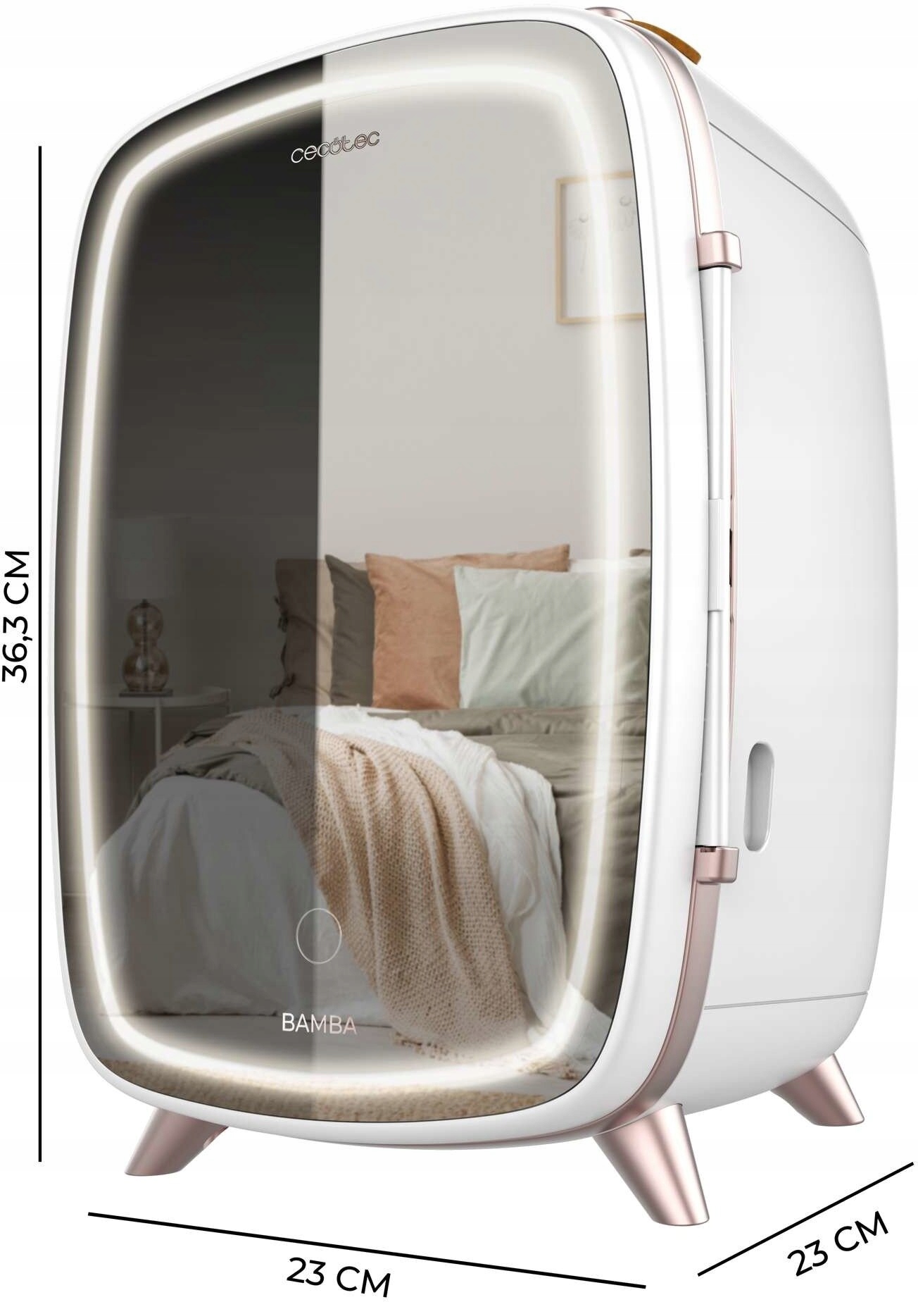 Stylowy design – Biała lodówka do każdego wnętrza