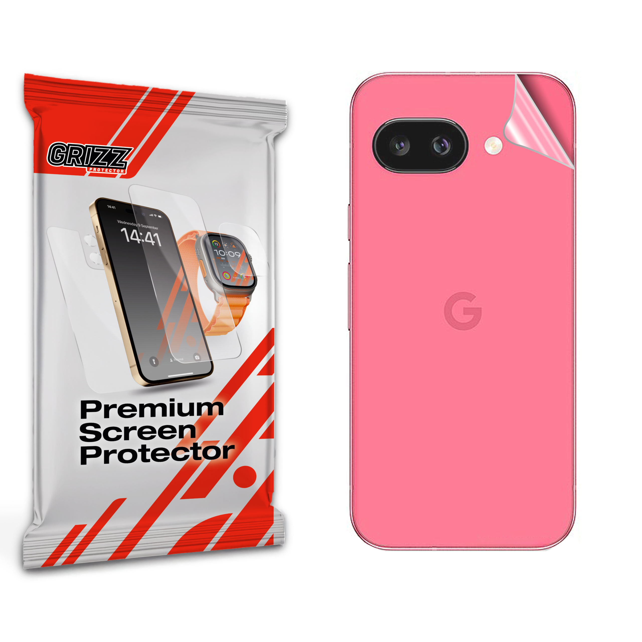 Folia na tył GrizzGlass SatinSkin do Google Pixel 9a – Doskonała ochrona dla Twojego telefonu