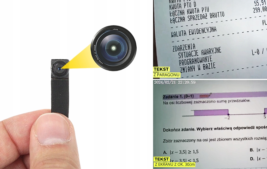 Mini kamera WIFI S06 – Dyskretne podglądanie w jakości 4K