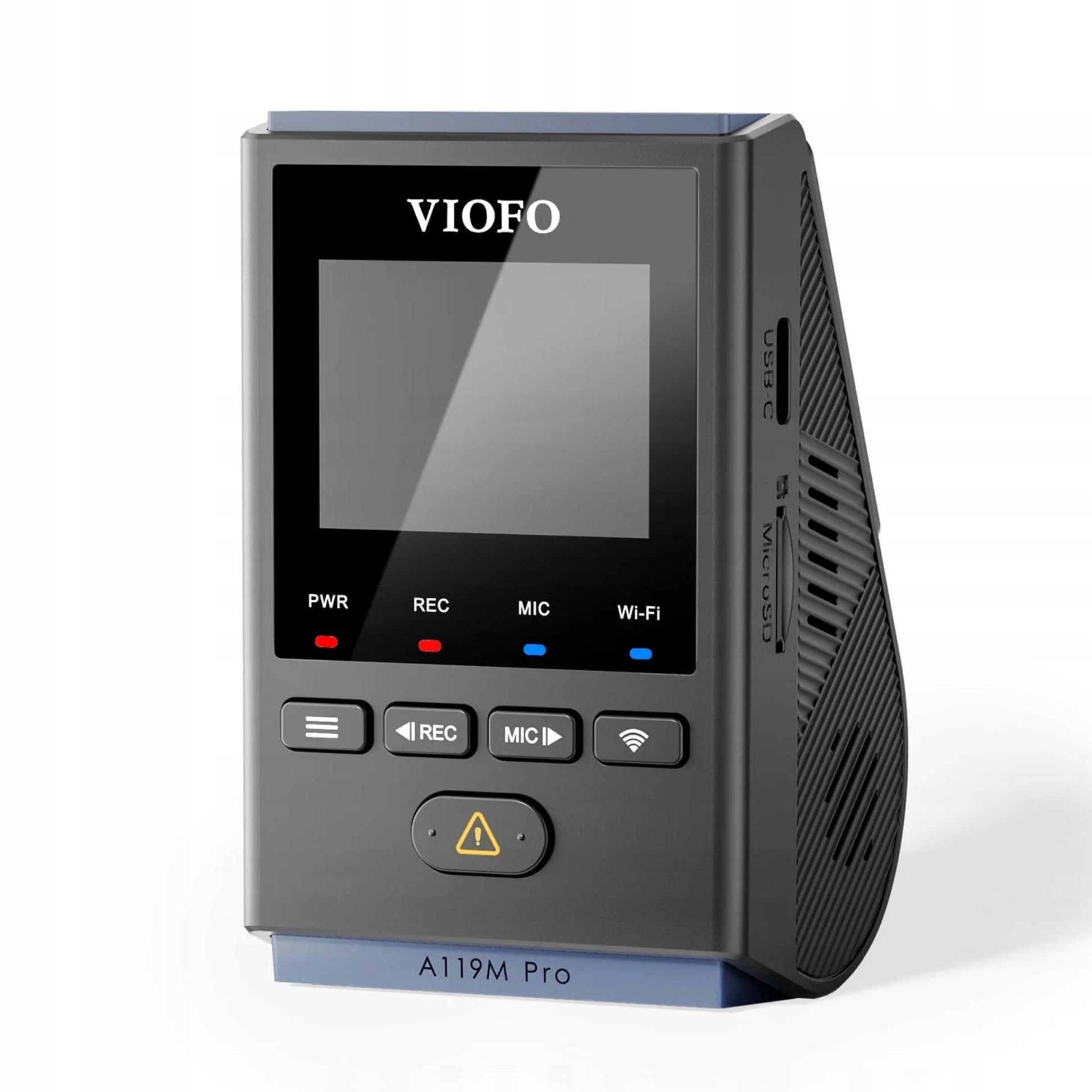 Wideorejestrator VIOFO A119M Pro – Twoje oczy na drodze