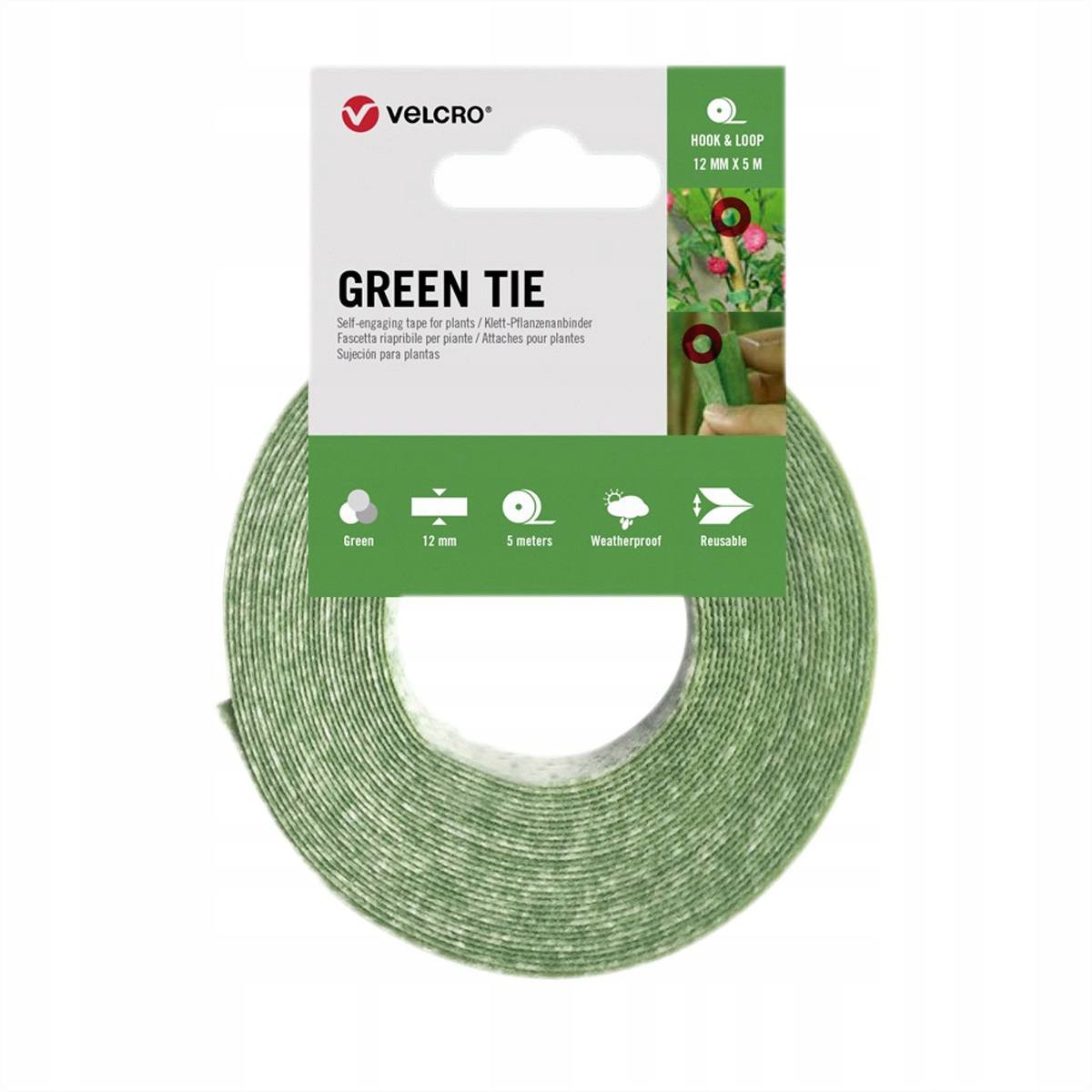 VELCRO Green Tie*