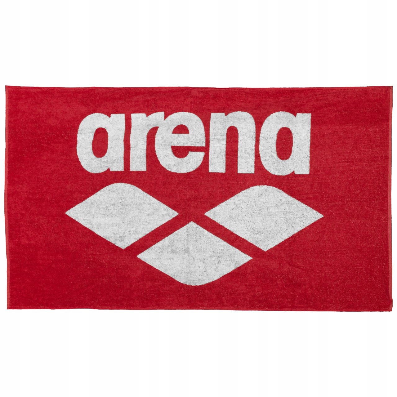 Ręcznik Plażowy/Basenowy Soft Red/White 150x90 cm – Idealny towarzysz na lato