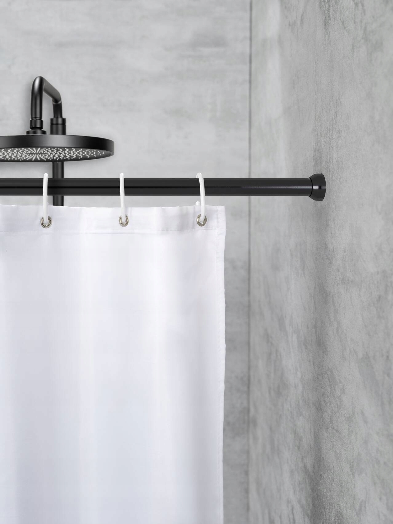 Wenko Teleskopowy drążek prysznicowy 70 - 115 cm – Komfort i funkcjonalność w Twojej łazience