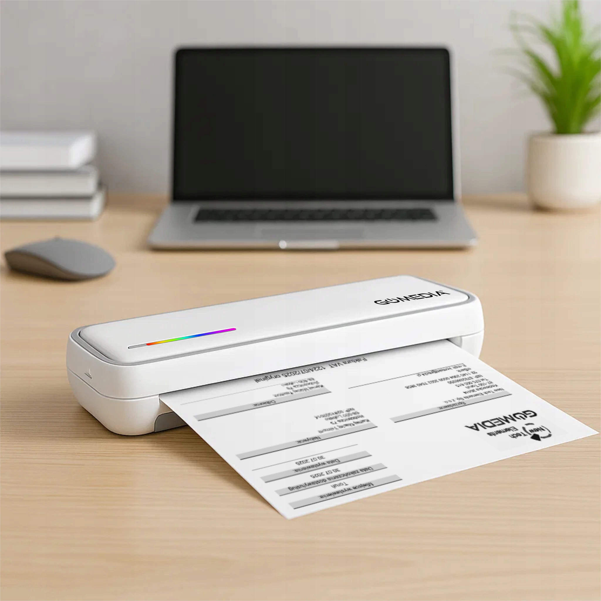 Szybkie i precyzyjne wydruki – 20 mm/s i 200 DPI