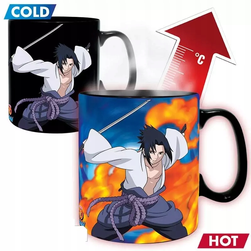 Kubek Termoaktywny Naruto & Sasuke – Magia Naruto Shippuden w Twoim domu