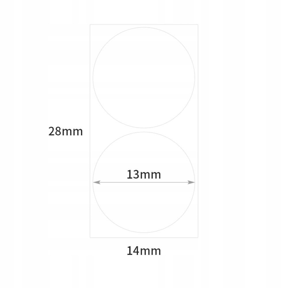 Etykiety Termiczne Niimbot T 14x28mm – Idealne do Twojej drukarki