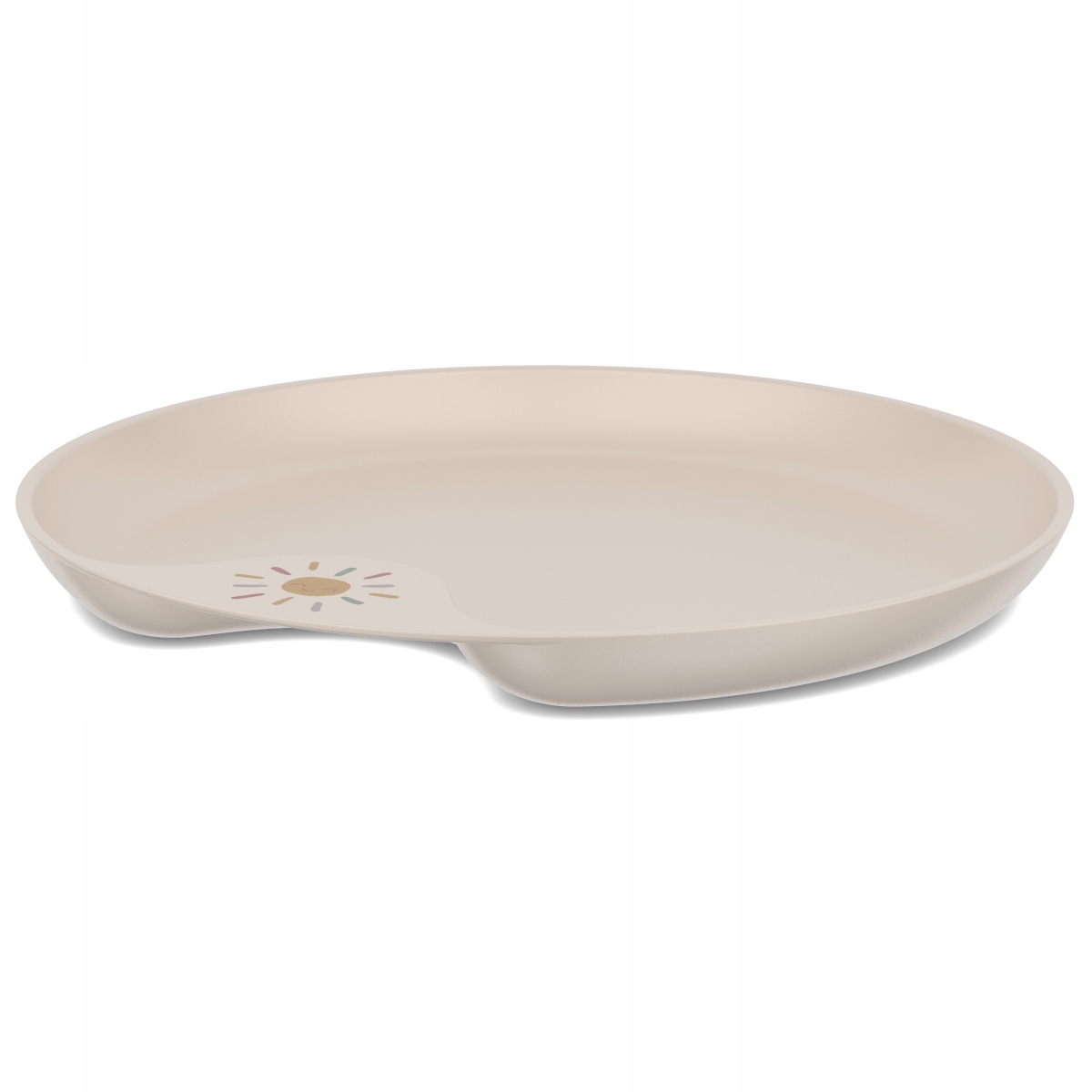 Funkcjonalność i prostota w dziecięcym talerzyku