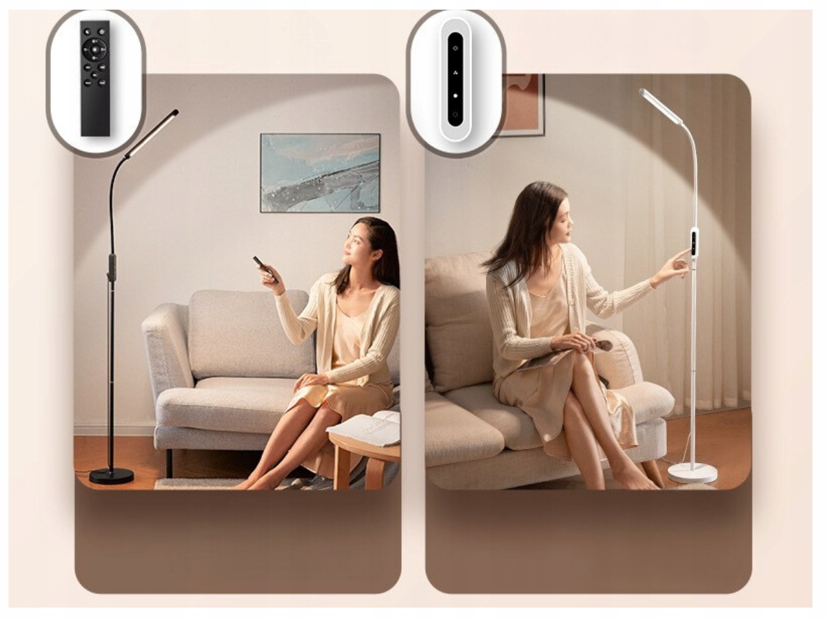 Powierzchnia oświetlenia – Jasność maksymalna 1800 lumenów