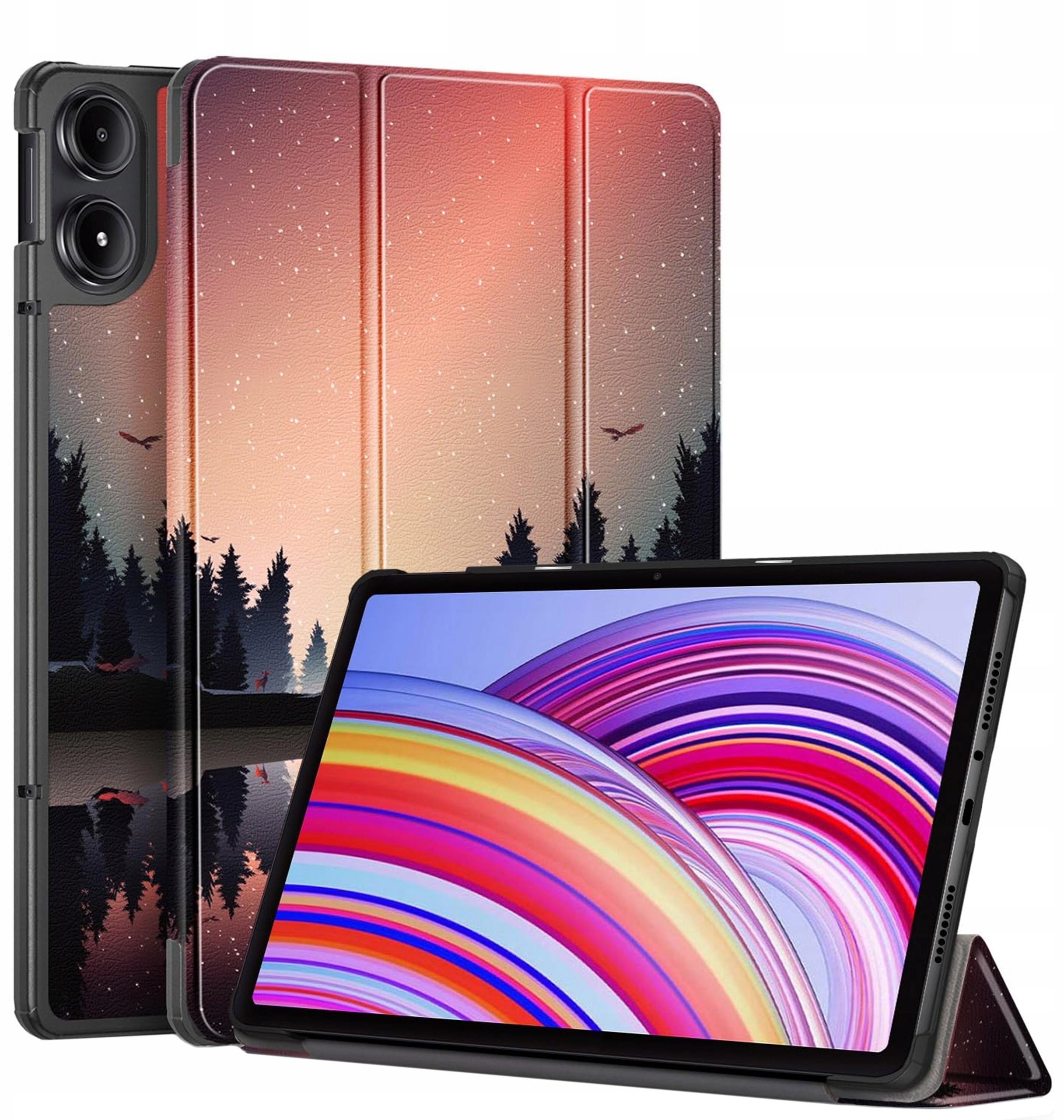 Etui graficzne do Xiaomi Redmi Pad PRO 12.1 / Poco Pad 12.1 – Ochrona i styl w jednym