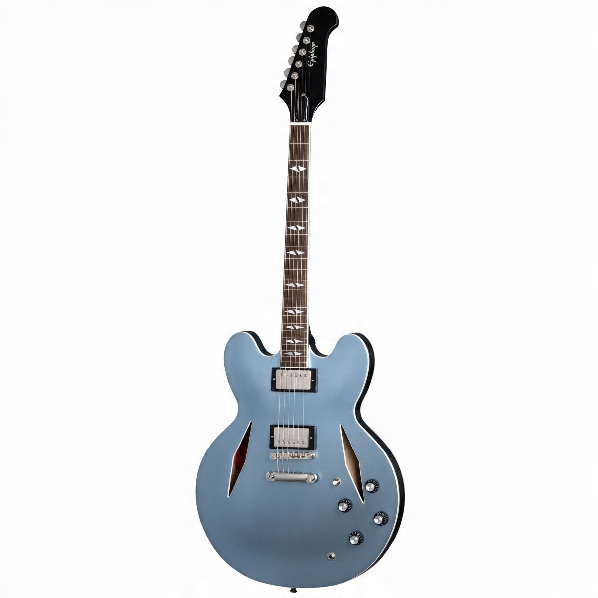 ZESTAW Epiphone Dave Grohl DG335 Pelham Blue – Wyjątkowa gitara elektryczna dla pasjonatów