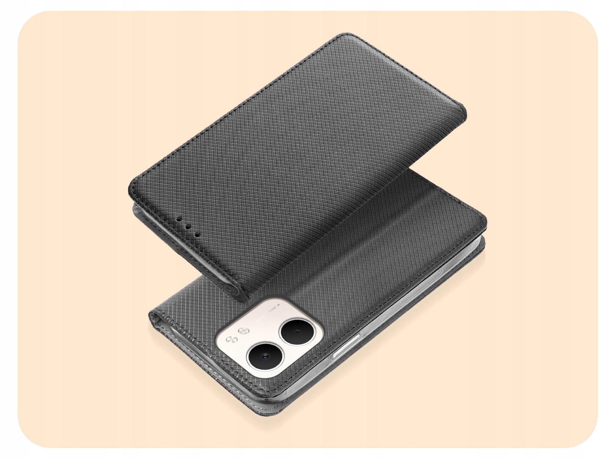 Etui z Klapką Do Oppo A5x – Elegancja i Ochrona w Jednym