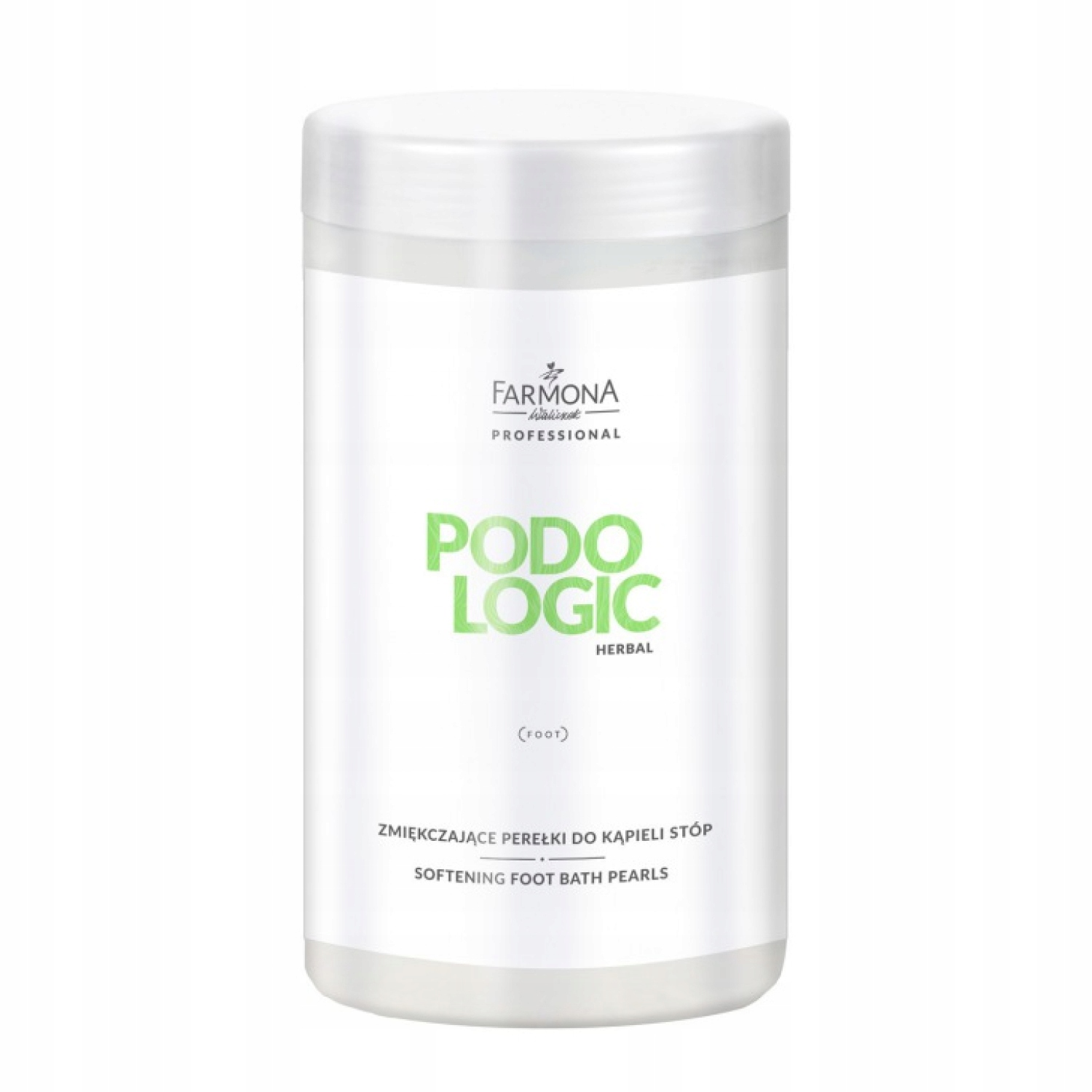 Perełki do kąpieli stóp Farmona Podologic Herbal 800g – Zmiękczająca pielęgnacja dla Twoich stóp