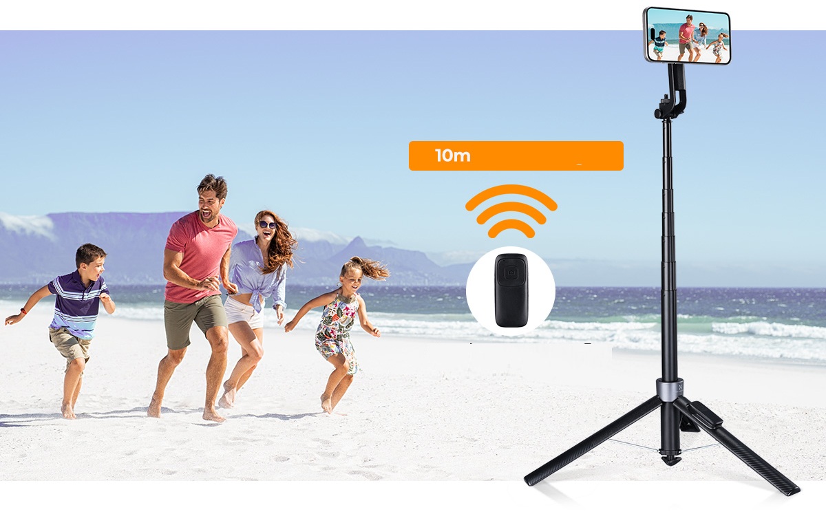 Wbudowany pilot Bluetooth – Zdalne robienie zdjęć i nagrywanie