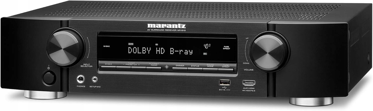 Amplituner Marantz NR1510 – Doskonałe brzmienie w Twoim domu