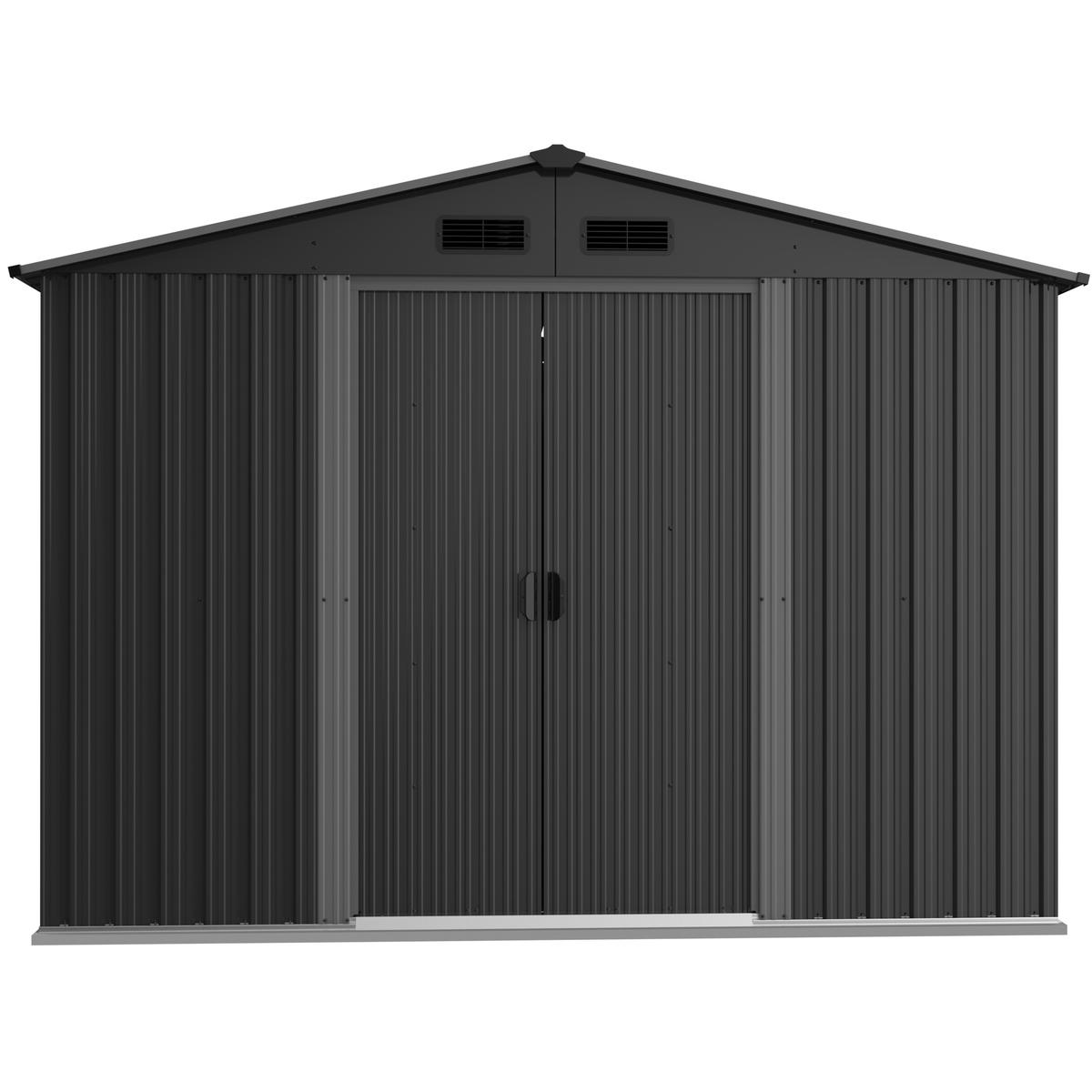 Domek Ogrodowy Narzędziowy Metalowy 259X257X202CM – Idealne rozwiązanie dla Twojego ogrodu