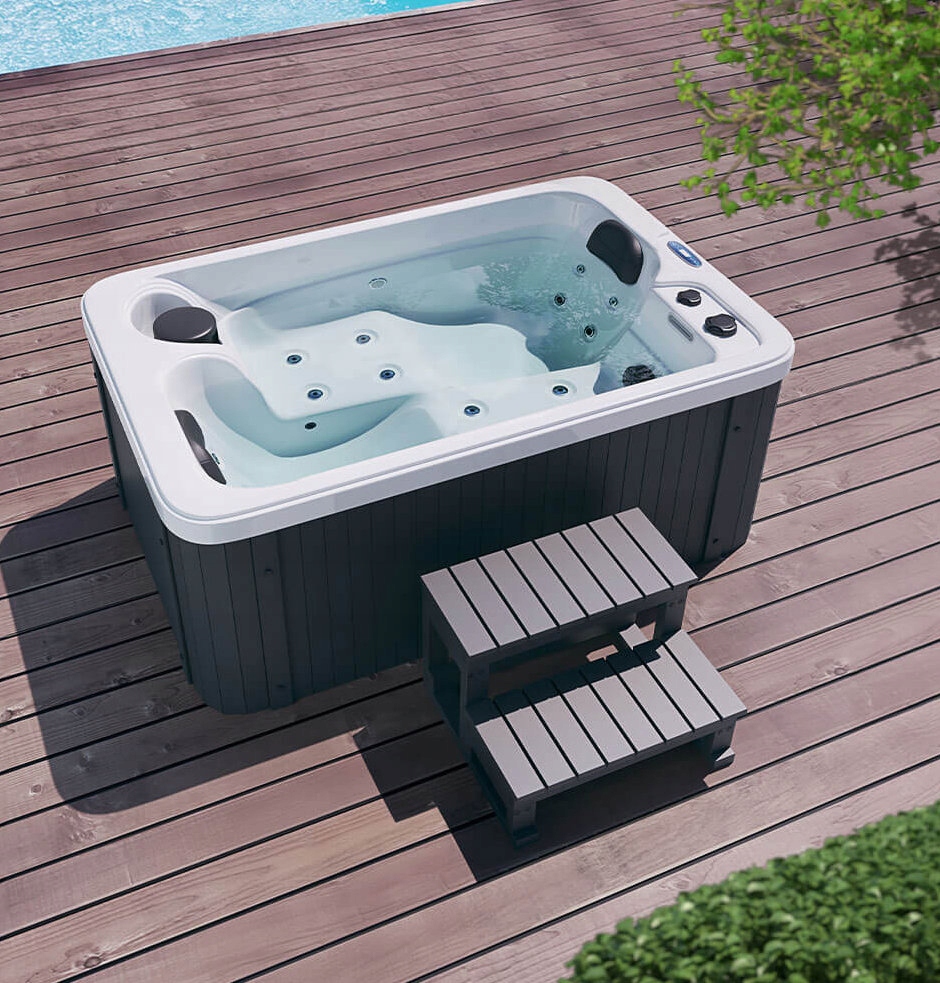 Wanna spa zewnętrzna COIL dla 2 osób – Twój prywatny raj relaksu