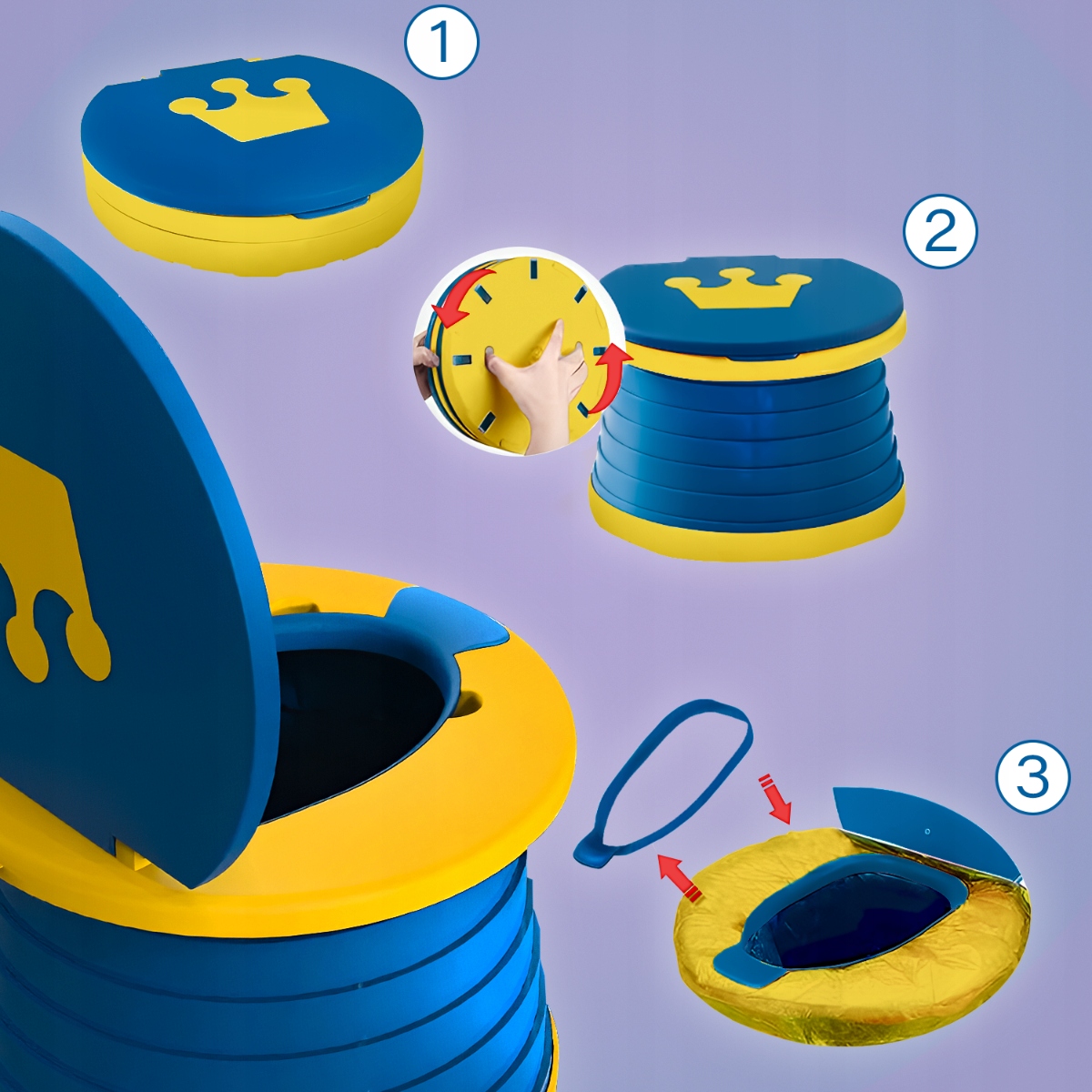 Przenośny nocnik – Idealny towarzysz na wakacje i w domu