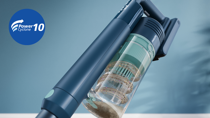 Technologia PowerCyclone 10 – Skuteczne usuwanie kurzu i brudu