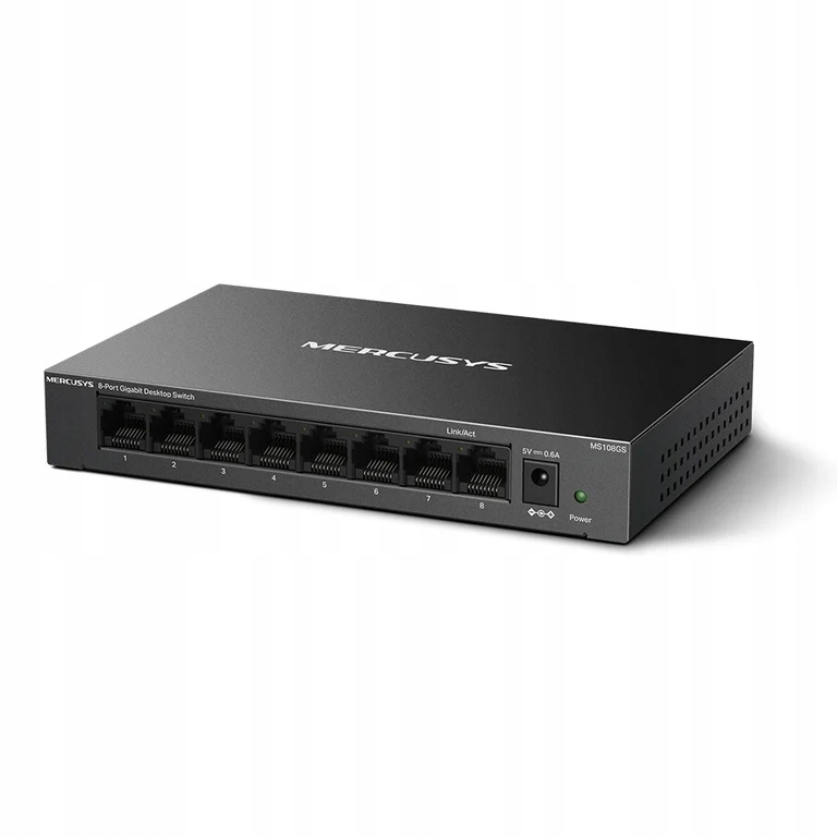 Niezarządzany przełącznik z 8 portami Ethernet
