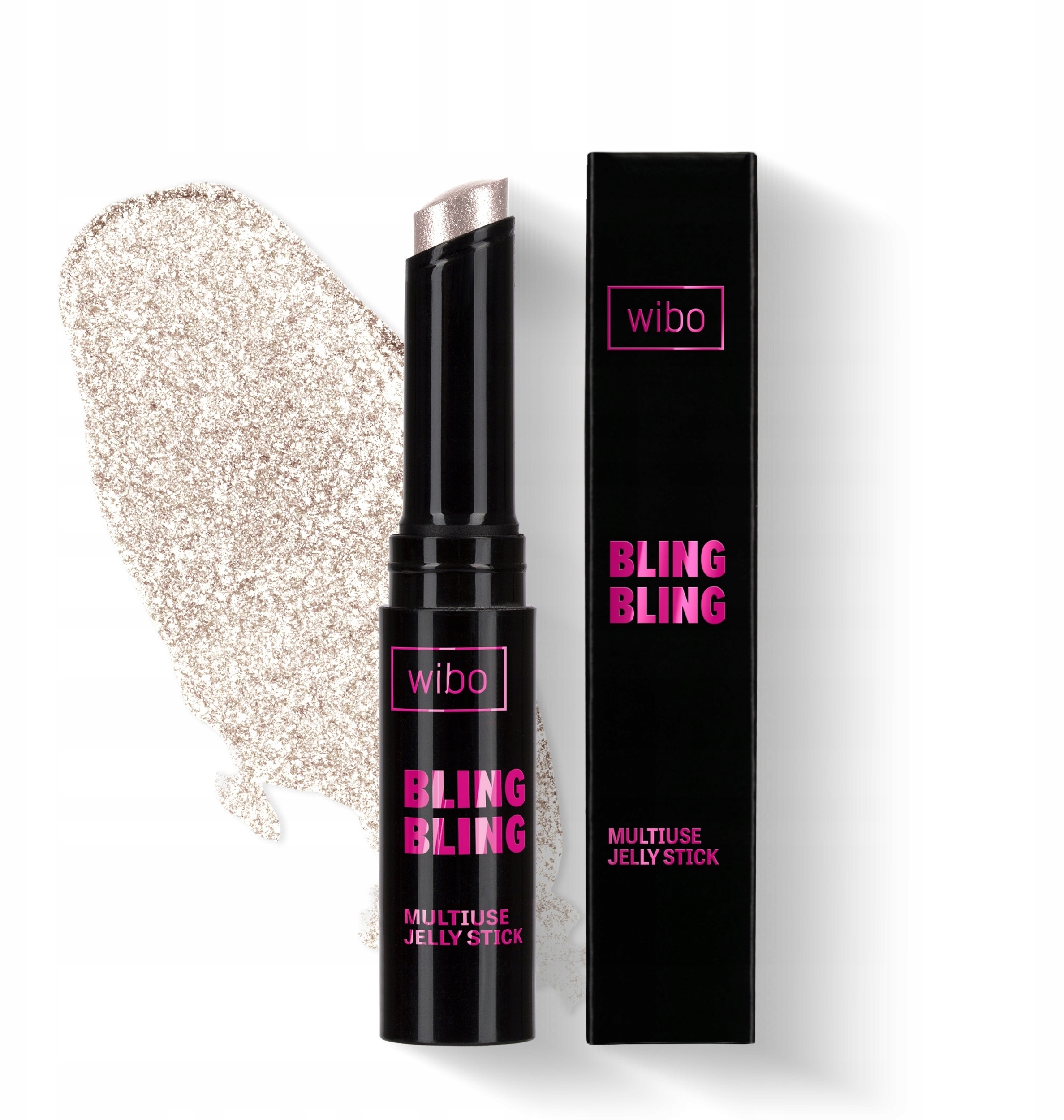 WIBO Bling Bling rozświetlacz do twarzy w sztyfcie 1 Friday Feeling – Odkryj blask swojej skóry