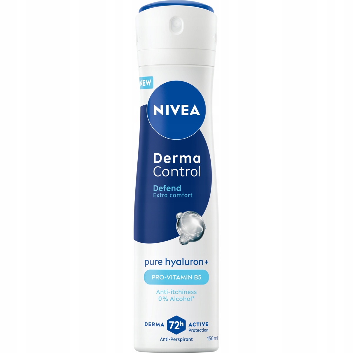 NIVEA Derma Control Defend Antyperspirant Spray 150 ml – Skuteczna ochrona i komfort