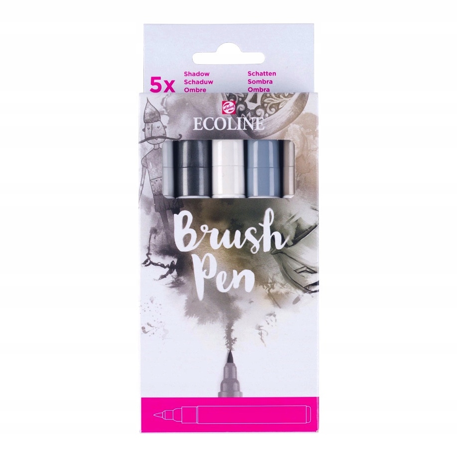 Zestaw pisaków pędzelkowych Ecoline Shadow – Kreatywność w Twoich rękach