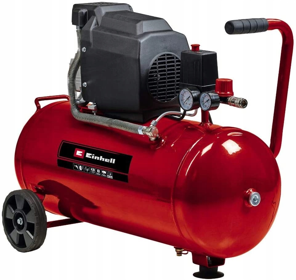 Wymiary i waga kompresora TC-AC 190/50/8