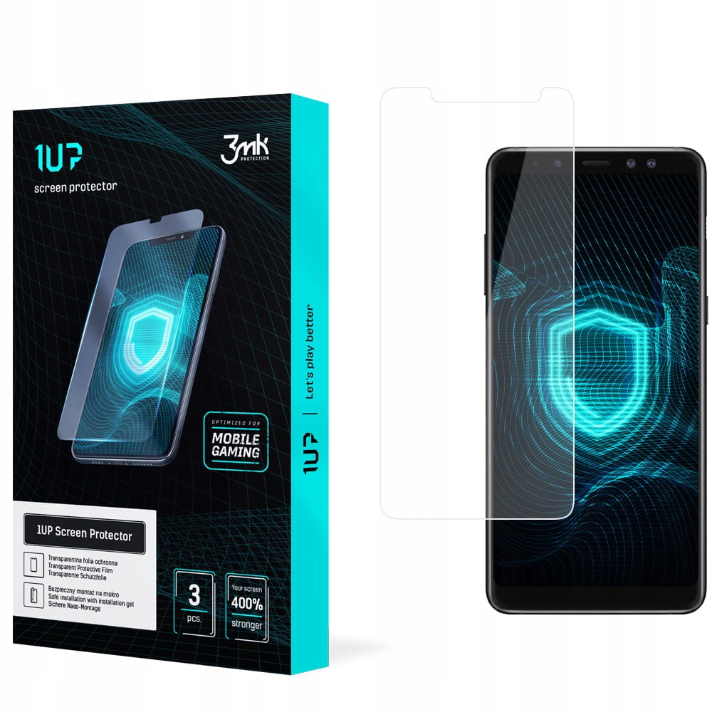 Samsung Galaxy A8 2018 - 3MK 1UP – Ochrona ekranu dla graczy