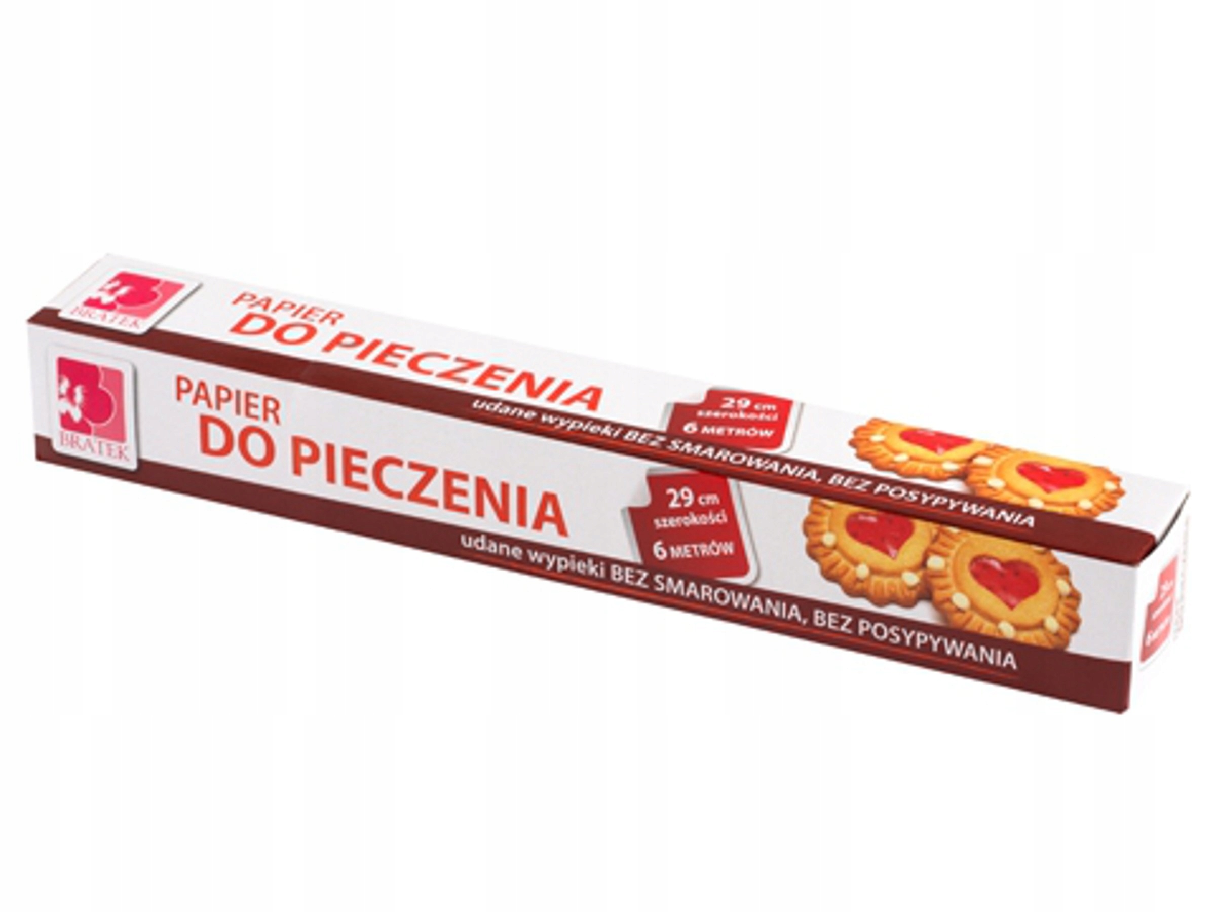 Papier do pieczenia Bratek 6M 29CM – Idealny do Twojej kuchni