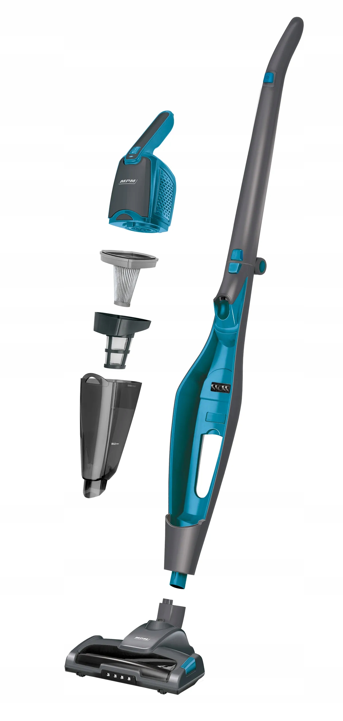 Wydajność silnika – Moc 100 W dla skutecznego czyszczenia