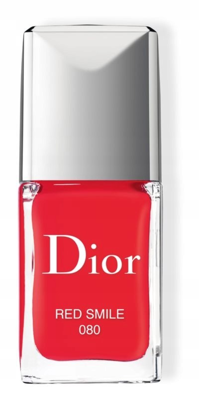 Dior DIOR VERNIS NAIL LACQUER 080 RED SMILE 10ML – Elegancja i blask dla Twoich paznokci