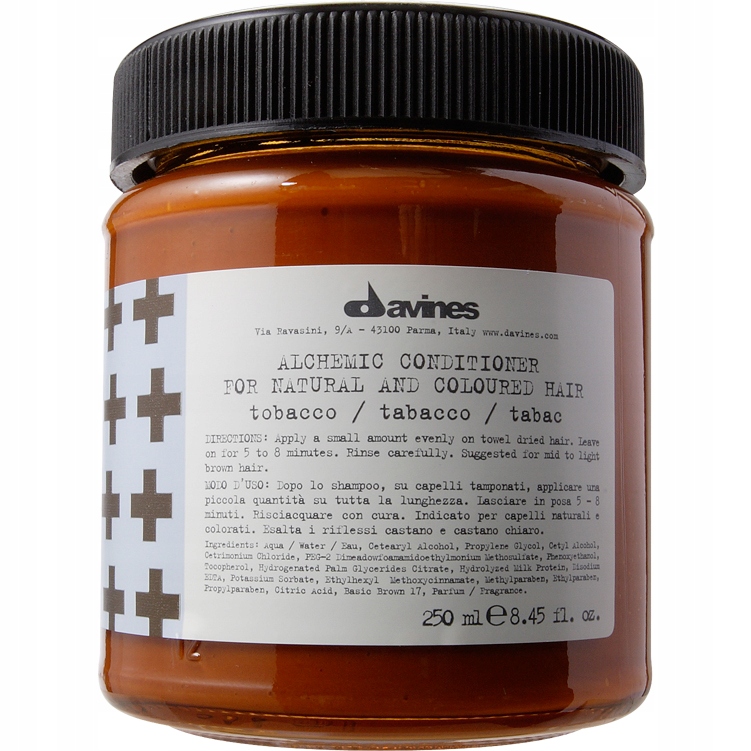 Davines Alchemic Hair Colour Conditioner – Odżywka do włosów w kolorze tytoniu