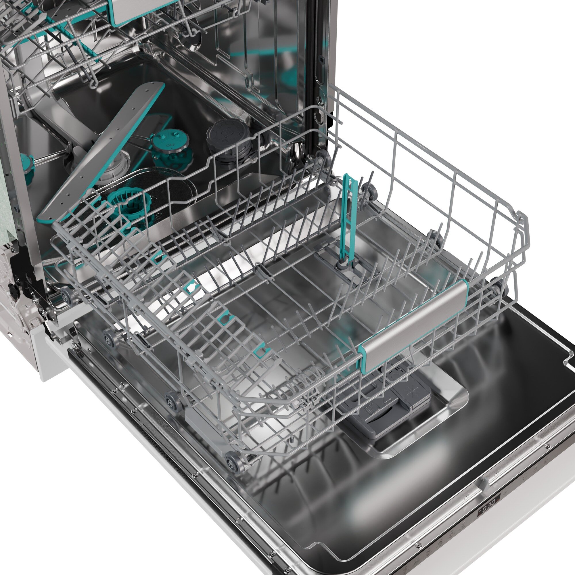 Pojemność 16 kompletów – Idealna dla dużych rodzin