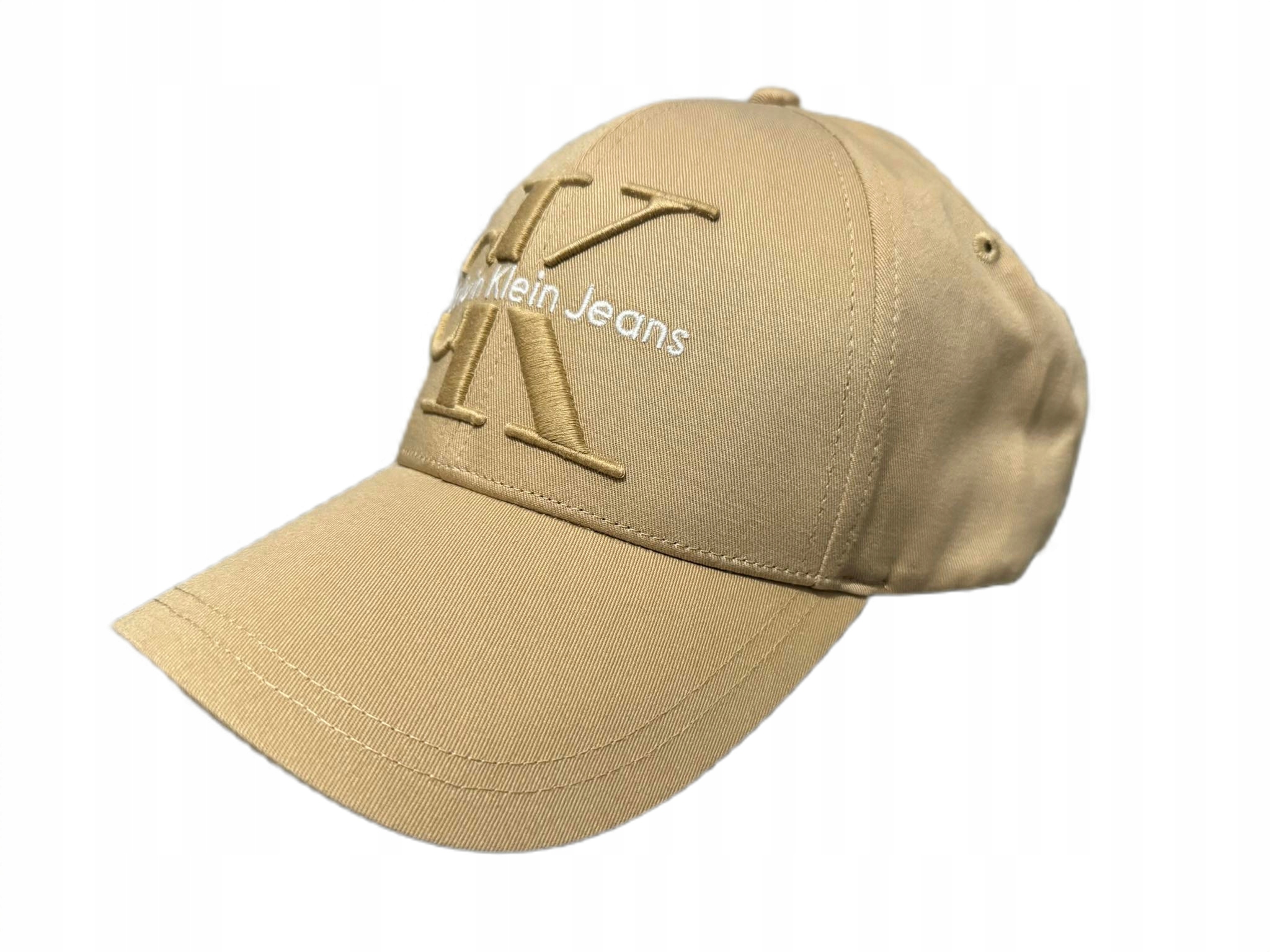 Czapka z daszkiem Calvin Klein Lato Bejsbolówka CK CKJ ZM0ZM02777 Beżowa – Styl i komfort w jednym