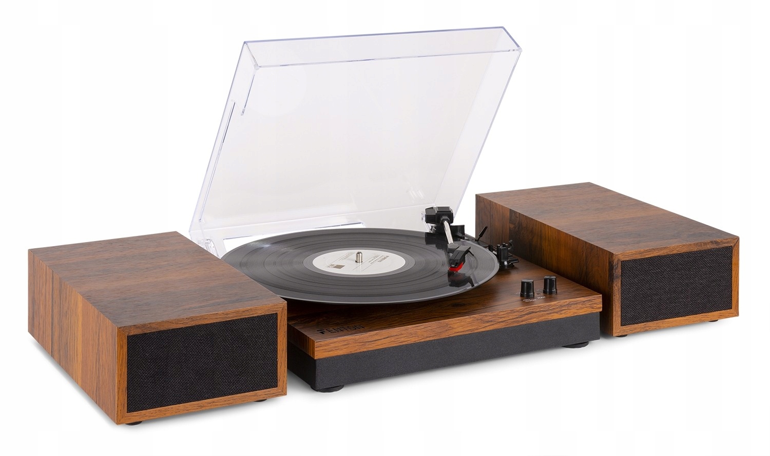 Gramofon RP165 Fenton – Stylowy odtwarzacz płyt winylowych z głośnikami BT