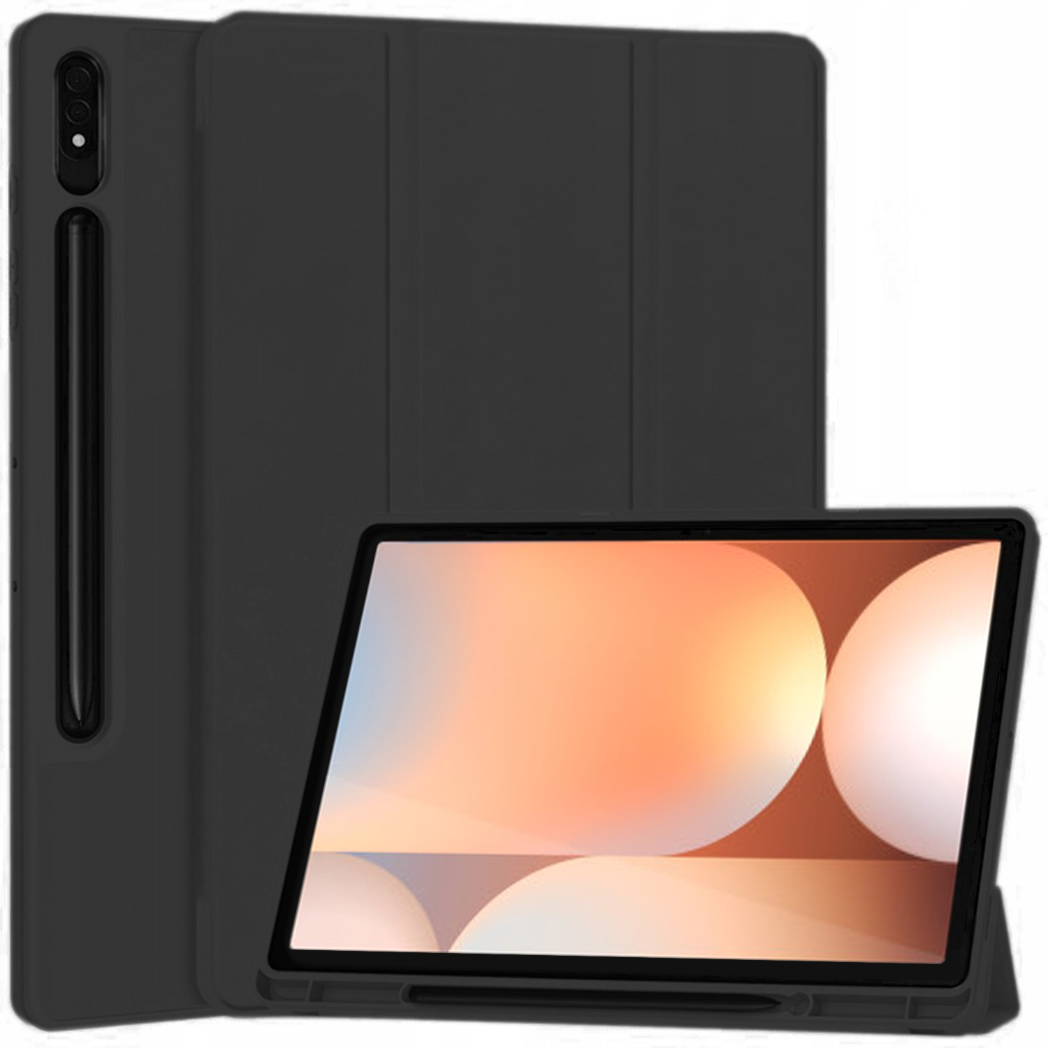 Etui Smart Case pokrowiec obudowa do Galaxy Tab S10 Plus 12.4 X820 – Idealna ochrona dla Twojego tabletu