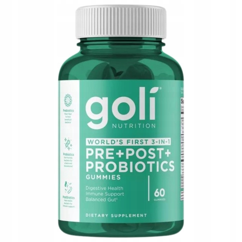 Goli Nutrition Pre + Post + Probiotics*