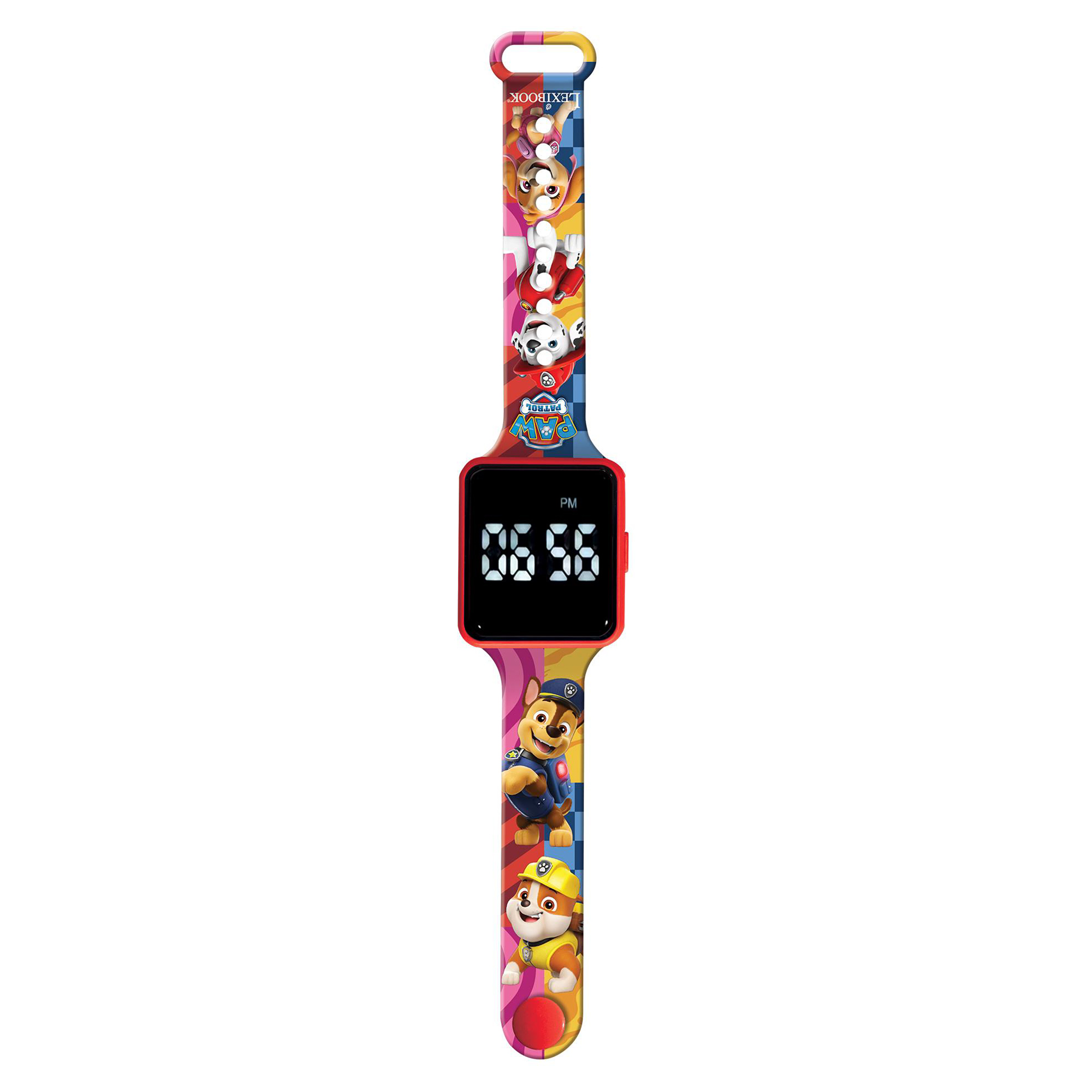 Smartwatch Lexibook – Cyfrowy zegarek LED Psi Patrol dla dzieci