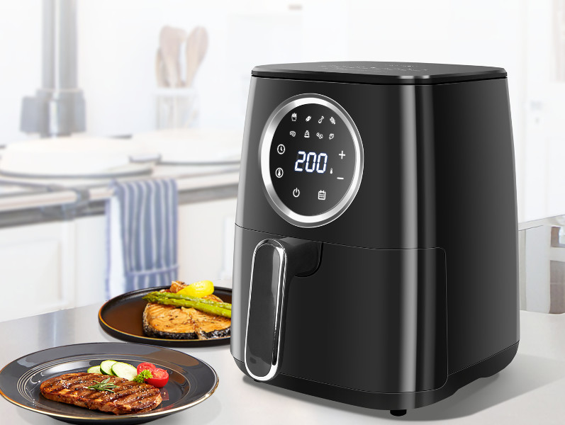 Frytkownica beztłuszczowa Aigostar Air Fryer-Electronic 1400W 4.2L – Zdrowe gotowanie bez oleju