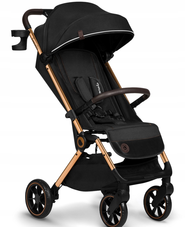 Wózek spacerowy Lionelo Cloe Black Onyx – Komfort i styl na każdym kroku