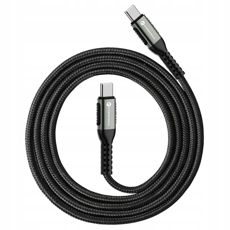 Trwała konstrukcja z nylonowym oplotem