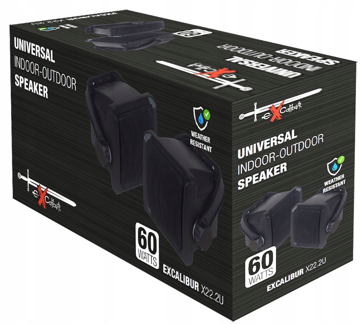 Wodoodporna konstrukcja – Idealny do użytku na świeżym powietrzu