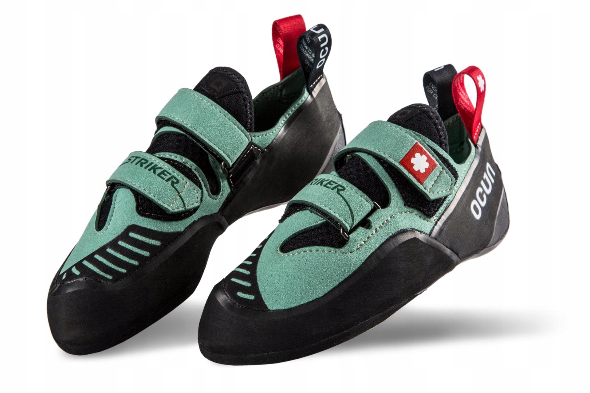Buty wspinaczkowe Ocun Striker QC - zielony malachit – Doskonałe dla początkujących wspinaczy