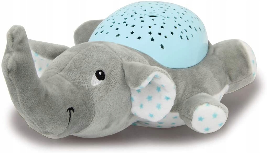 Uspokajająca projekcja gwiazd i księżyca