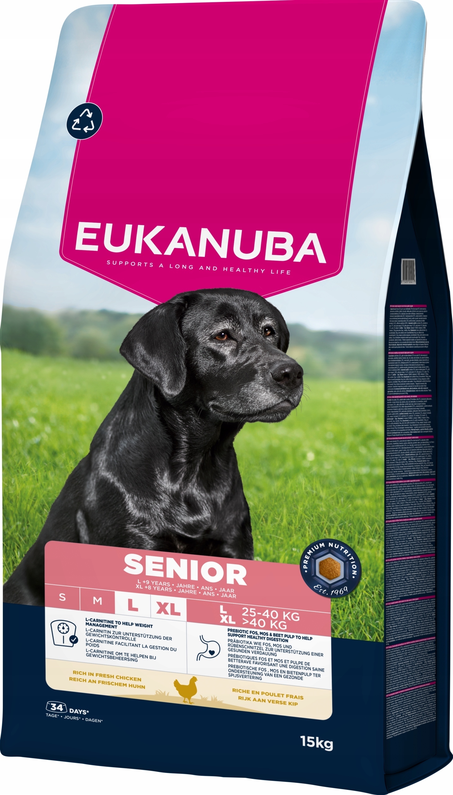 EUKANUBA Senior Large Breeds Chicken – Sucha karma dla starszych psów