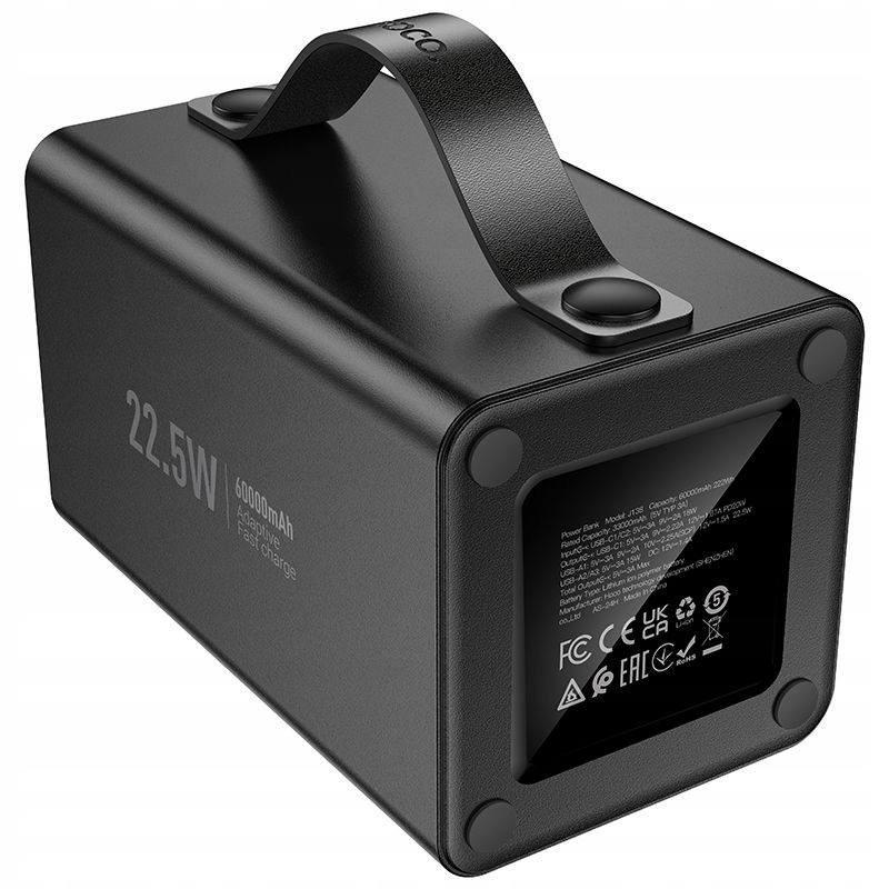 Trwała obudowa – Ognioodporny materiał PC + ABS