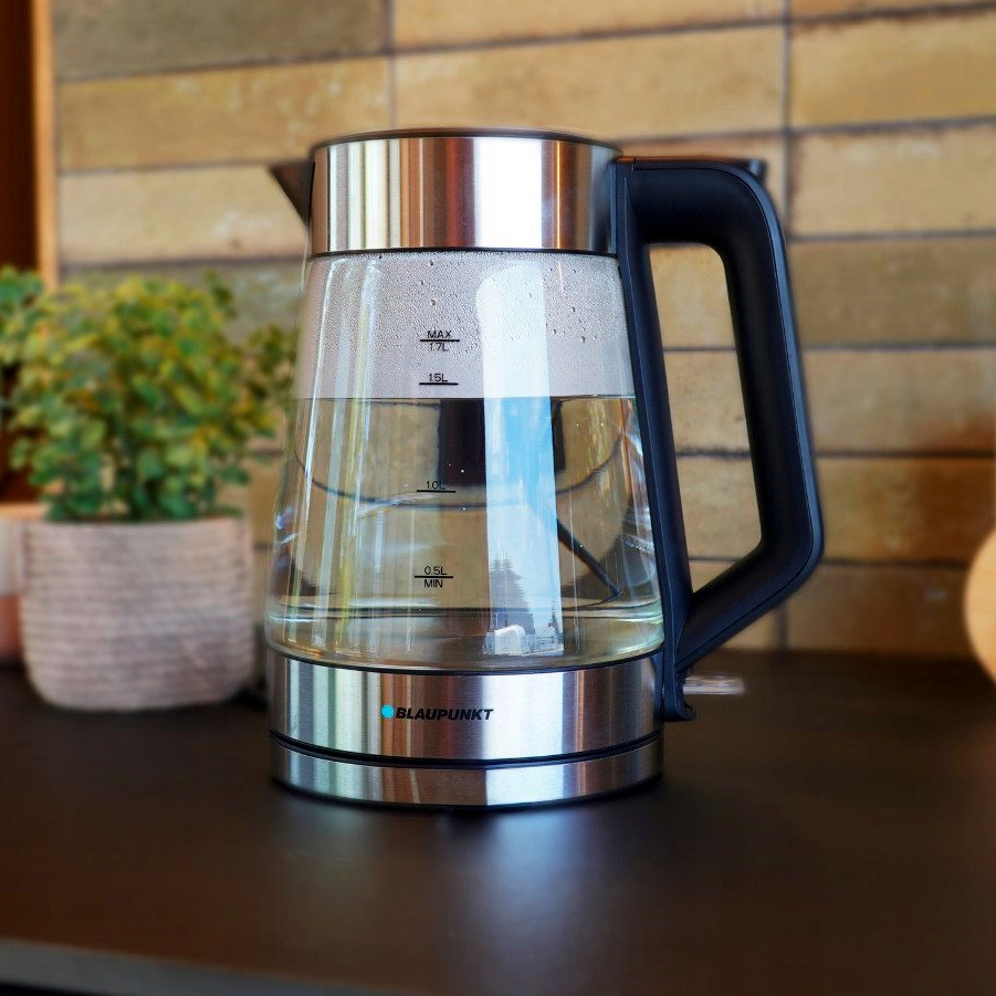 Czajnik szklany EKG 401 inox 1.7L – Elegancja i funkcjonalność w Twojej kuchni