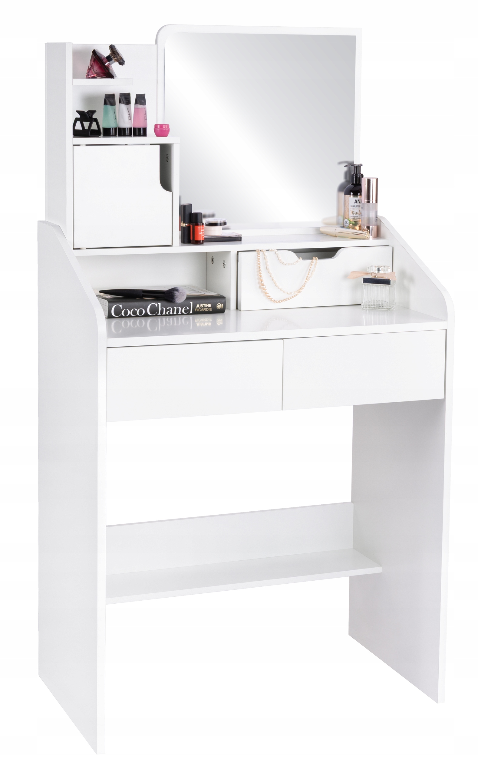 Duże lustro – Perfekcyjne do makijażu i stylizacji